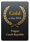 Gold   e-day 2014  Prague Czech Republic  Prague Czech Republic