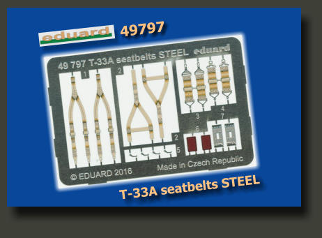 49797 T-33A seatbelts STEEL