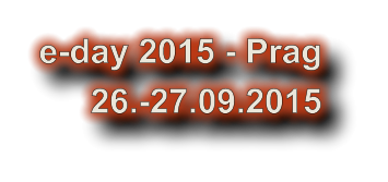 e-day 2015 - Prag 26.-27.09.2015